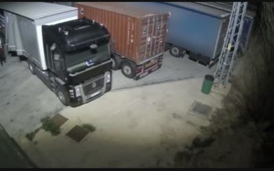 Robo de mercancía en camiones
